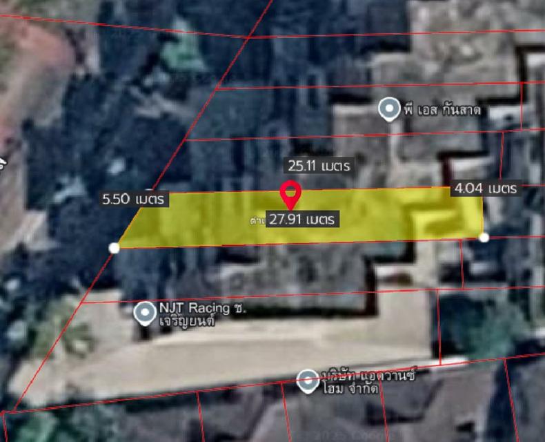 ขายอาคารพาณิชย์ 4 ชั้น 23.4 ตร.ว. ติดถนนนาคนิวาส ติดซอย 38 ตรงข้าม I-Zen Condo 4