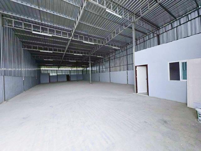 เลียบคลองบางน้ำจืด 1.3 กม.พร้อมออฟฟิศ เดินทางสะดวก 400 ตร.ม ให้เช่าโกดัง โรงงาน สถานีรถไฟบางน้ำจืด 350 ม.ถ.เอกชัย-พระราม 4