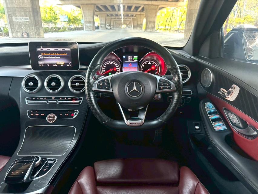 ขายรถ Benz C350e W205 ปี 2017 สีดำ เกียร์ออโต้ รูปที่ 14