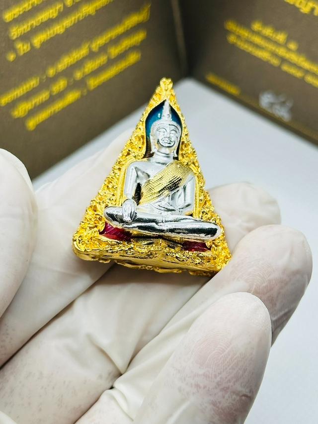 พระพุทธศิลป์ เบญจภาคี เนื้อเงิน รูปที่ 12