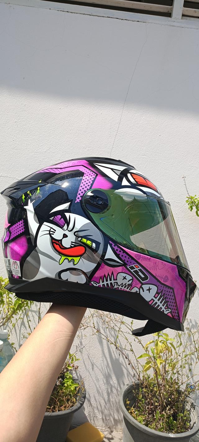 หมวกกันน็อคเต็มใบ ID Helmet รุ่นSPARTAN-BT 1