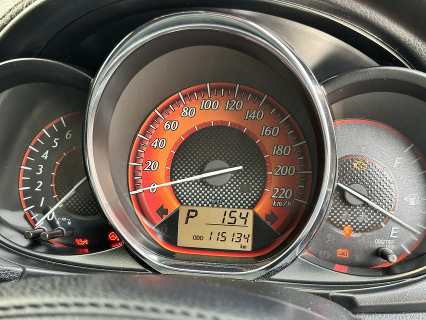 รหัสรถ PAT8151 Toyota Yaris 1.2E A/T ปี 2016 สีส้ม รูปที่ 10