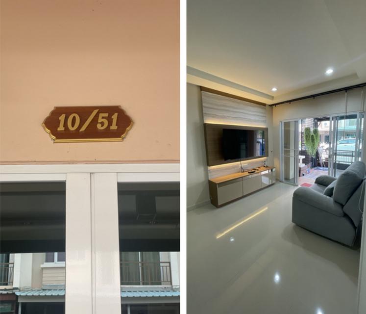 บ้านพิศาล ท่าข้าม โครงการ 19 ให้เช่าทาวน์โฮม 3 ห้องนอน 2 ห้องน้ำ ตกแต่งครบ 3