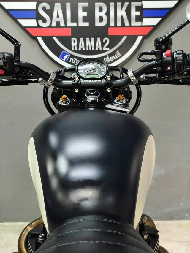 ออกถ 0 บาท Triumph Street Scrambler 900 ปี 2018 abs 🇬🇧 รถมือเดียว ของแต่งหลักแสน รูปที่ 9