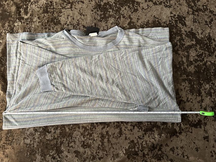 [เปิดขาย] VINTAGE 90s GENUINE BUGLE BOY LONG SLEEVE STRIPE TEE รูปที่ 9