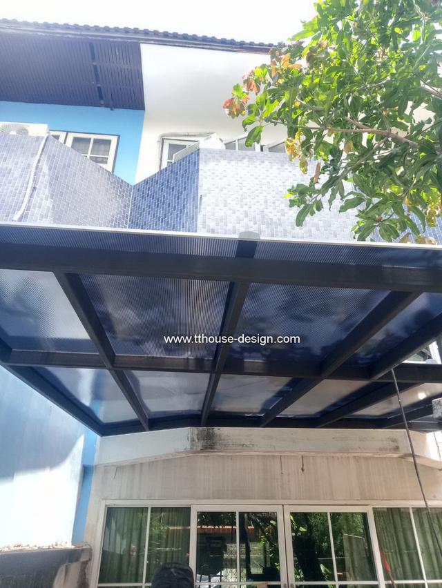 รับเหมา ต่อเติม โครงหลังคา กันสาด ห้องครัว เทพื้นปูกระเบื้อง ID Line : dddesign23 19