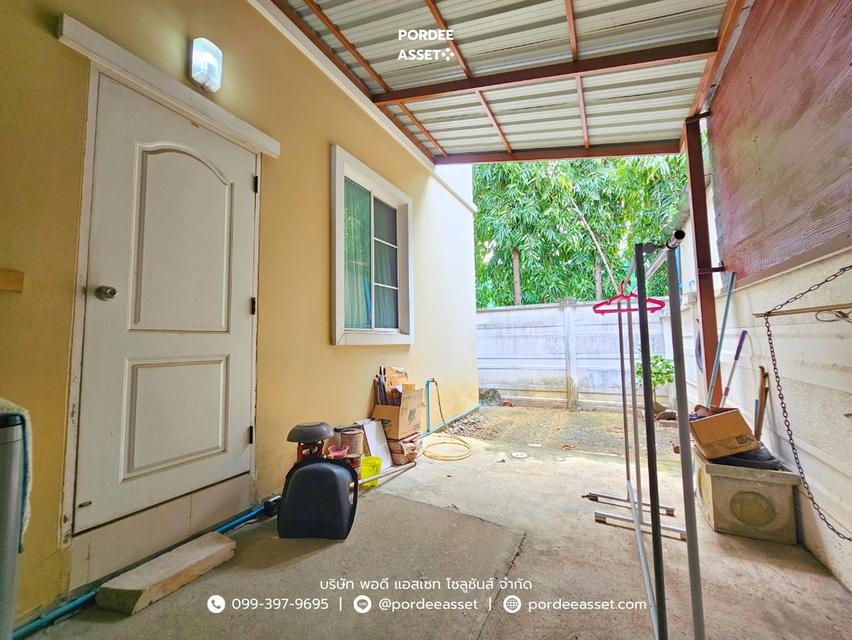ขาย!! ทาวน์โฮม 2 ชั้น บ้านอาภากร2 ศาลายา พุทธมณฑล หลังริม 15