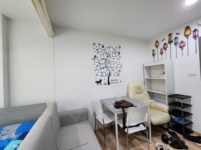 คอนโดให้เช่า Present Condo Ekachai 32 ขนาด 23 ตารางเมตร ชั้น 3 เฟอร์ครบ ใกล้ BTS วุฒากาศ 3