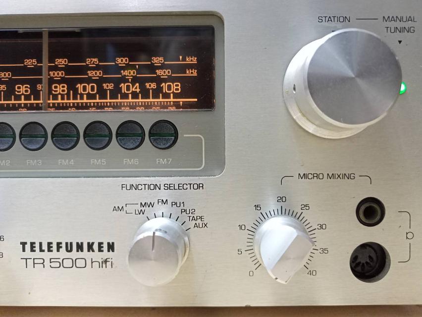 ขาย Telefunken TR 500 Stereo FM/AM Receiver / Amplifier