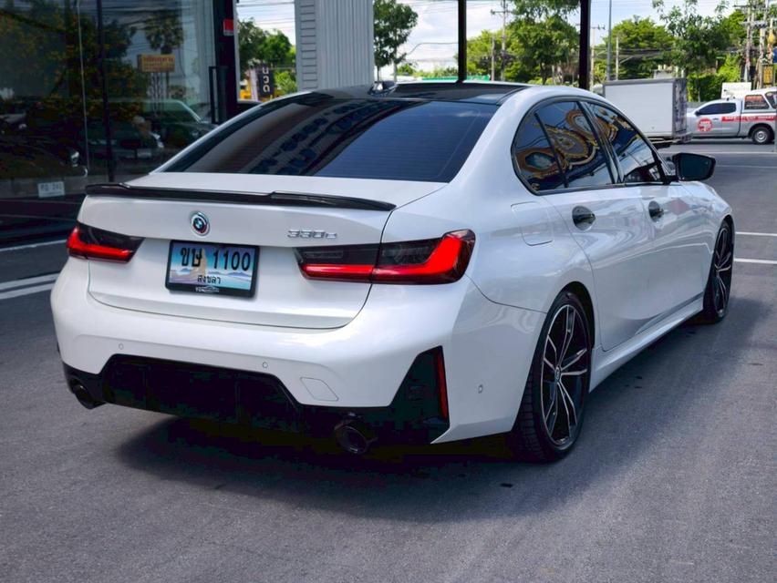 รหัสรถ KPV1100 2023 BMW 330e M SPORT LCI สีขาว  15