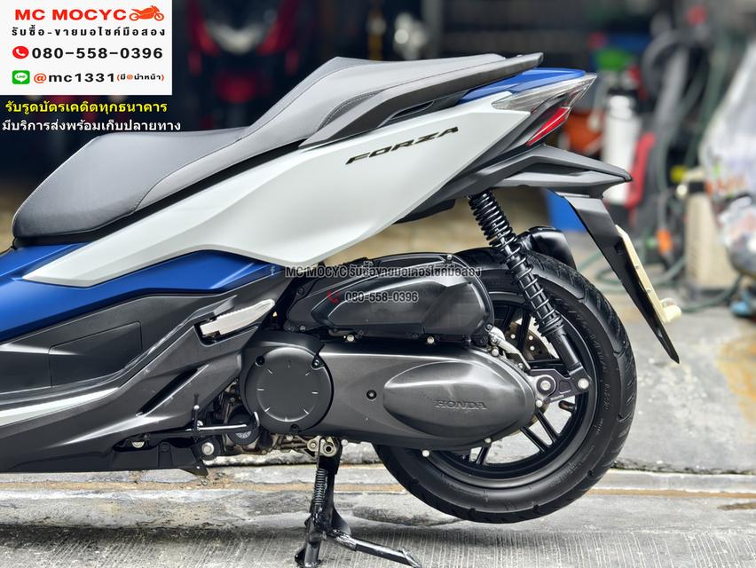 Forza 300 2018 วิ่ง10000โล รถบ้านแท้ เครื่องท่อเดิมๆ ชุดสีสภาพสวย กุญแจบุคเซอวิสครบ No1052 12