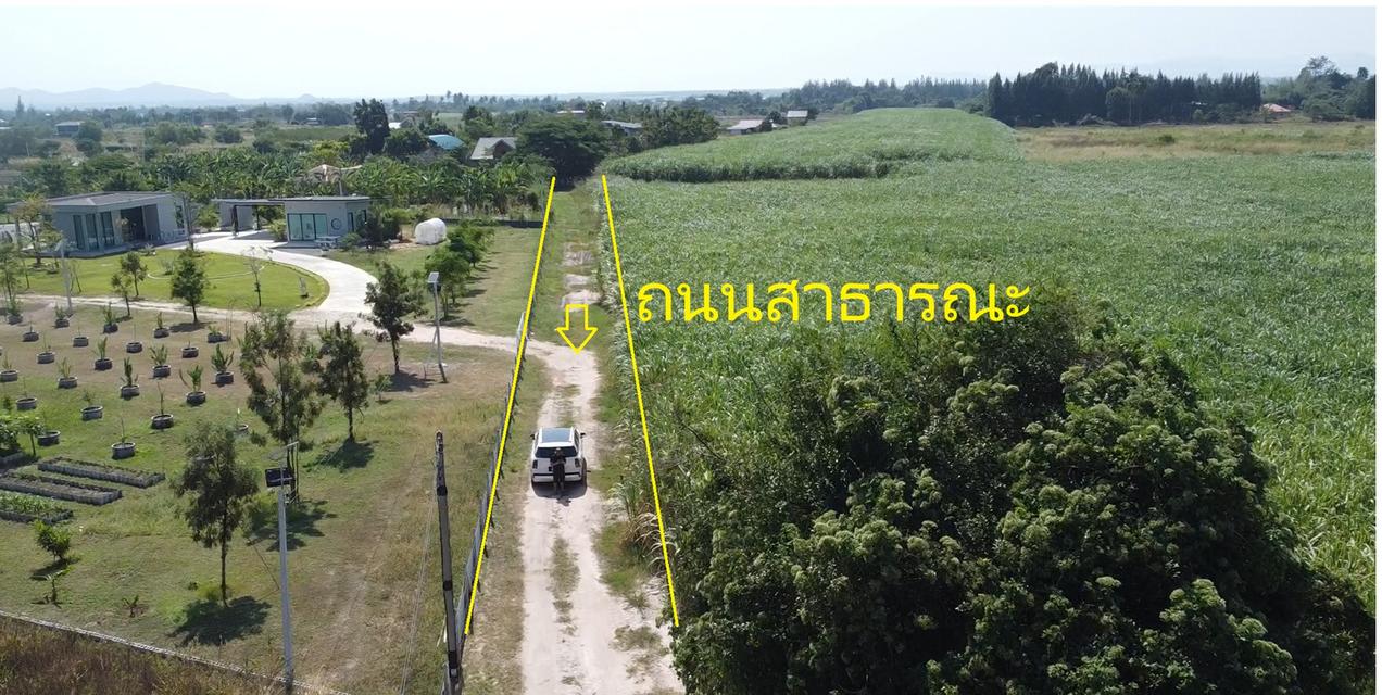 ที่ดินสวย 10 ไร่ เพียง 6.8 ล้าน ห้วยทรายเหนือ ชะอำ 2