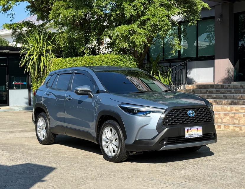 2022 Toyota CROSS HYBRID SMART รถมือเดียวป้ายแดง รถวิ่งน้อย เข้าศูนย์ตามระยะ รถไม่มีอุบัติเหตุครับ