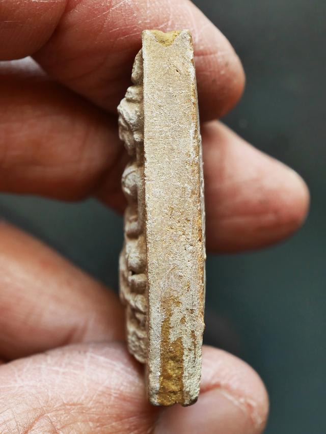 พระผงพิมพ์กลีบบัว หลวงปู่โต๊ะ วัดประดู่ฉิมพลี หลังยันต์ตรี พิมพ์ใหญ่ ปี 2521....เก่า เดิมๆ รูปที่ 8