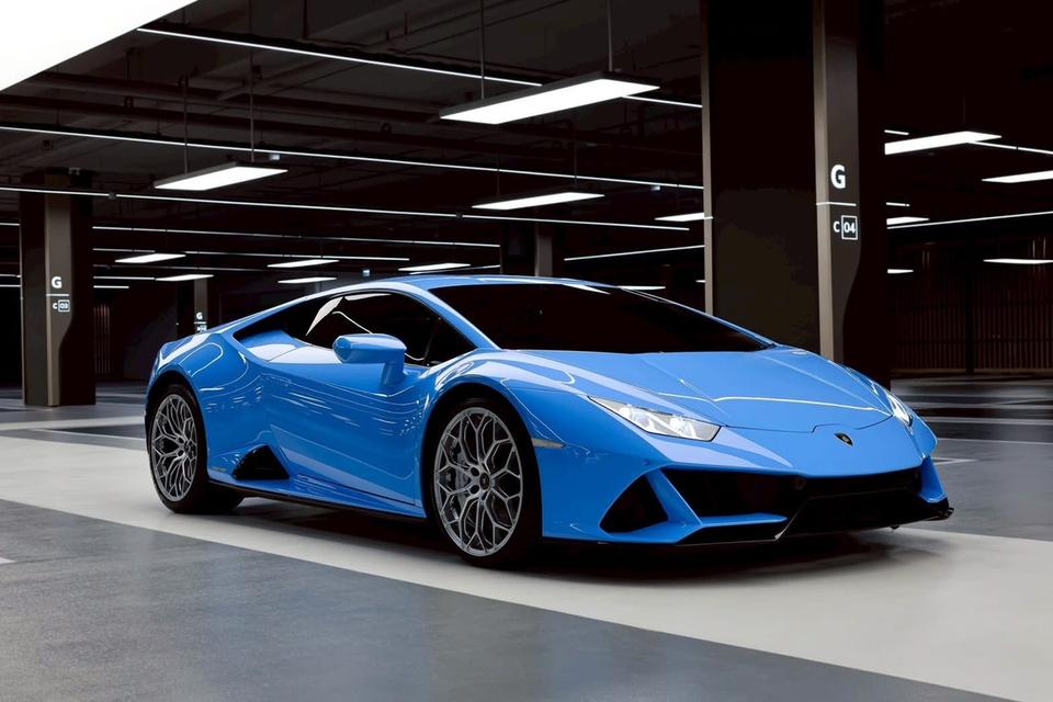 ขาย Lamborghini Huracán EVO AWD สีฟ้าพิเศษ