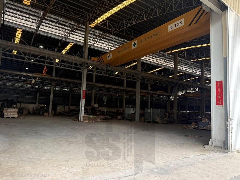 #ให้เช่าโรงงานบางปลา บางพลี สมุทรปราการ พื้นที่ 7ไร่ ขนาด 5600ตรม. สูง 10เมตร+พร้อมหม้อแปลง และ เครนอุตสาหกรรม โรงงานขนาด 54x105ม พื้นที่ประมาณ 5600 3