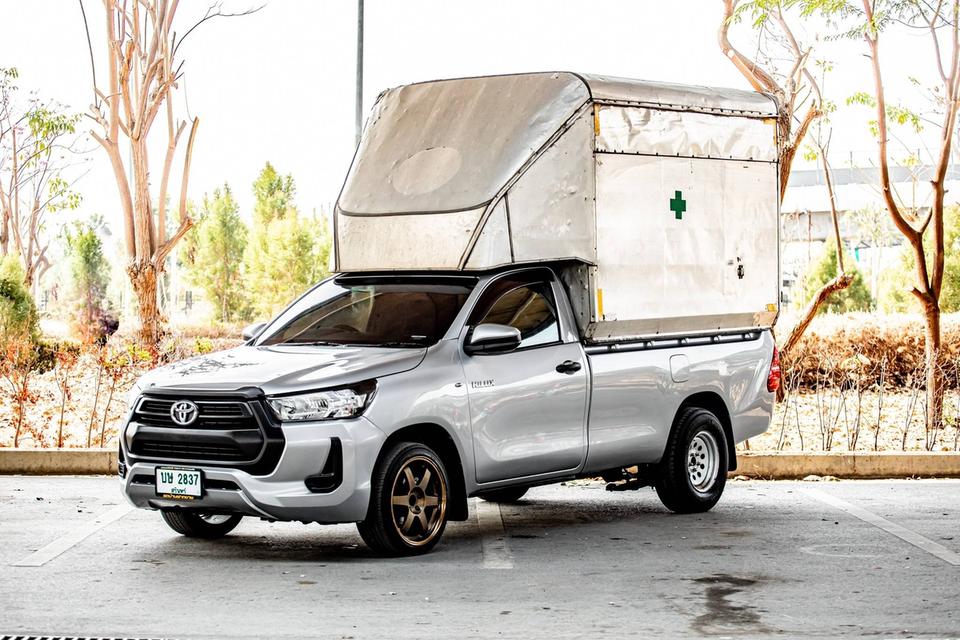 TOYOTA HILUX REVO 2.4 ENTRY STANDARD CAB ปี 2020 สีเทา   7