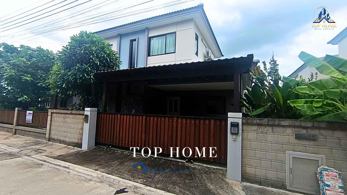 ขายด่วน! บ้านเดี่ยว 2 ชั้น หมู่บ้านคาซ่าวิลล์ วงแหวน-จตุโชติ** 🔥 🏡 **บ้านสวย ทำเลดี หน้าบ้านไม่ชนใคร ไม่บล็อกวิว ติดสระว่ายน้ำและฟิตเนส** 4