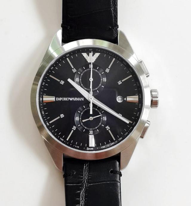 นาฬิกา Emporio Armani Chronograph Black Dial รุ่น AR-1716 ของแท้ 9