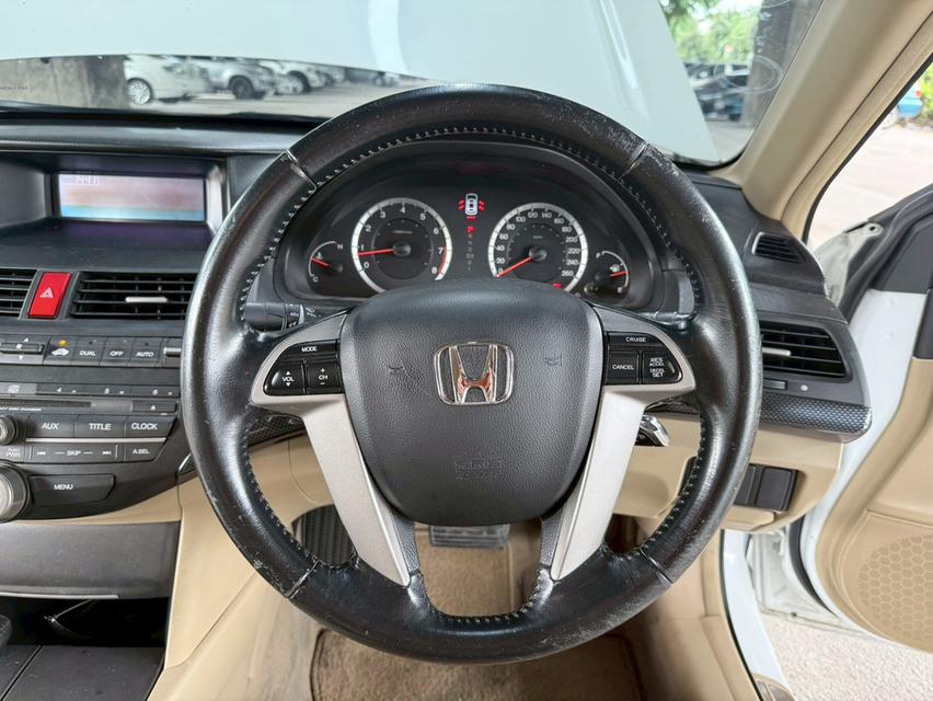 Honda Accord 2.0 E AT ปี 2009 เบนซิน เกียร์ออโต้ 11
