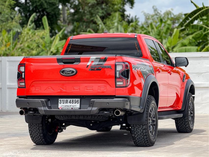 รหัสรถ WRT4896 2022  จดปี2023 FORD RANGER, 3.0 RAPTOR ECOBOOST4WD 5