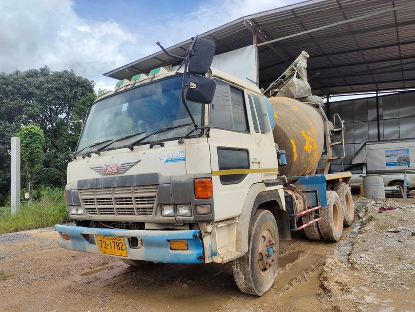 รถโม่ผสมปูน HINO 10 ล้อ มือสอง