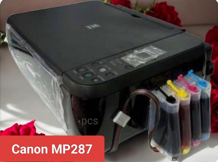 ปริ้นเตอร์ 287 ติดแทงค์พร้อมใช้ มีประกัน 30 วัน มีปลายทาง(มือสอง)