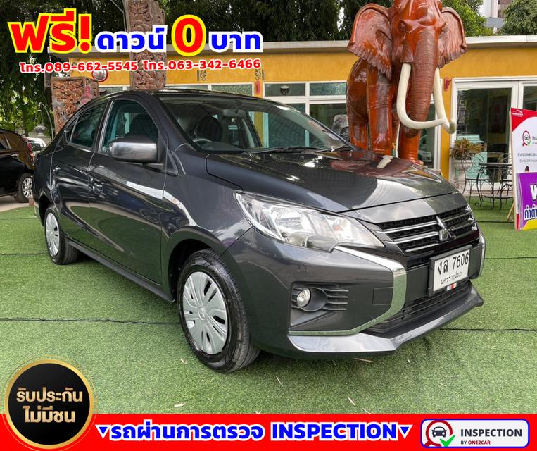 🌟ปี2024 Mitsubishi Attrage 1.2 Active 🌟ไมล์แท้ 5,xxx กม. มีรับประกันศูนย์ ถึง2028 4