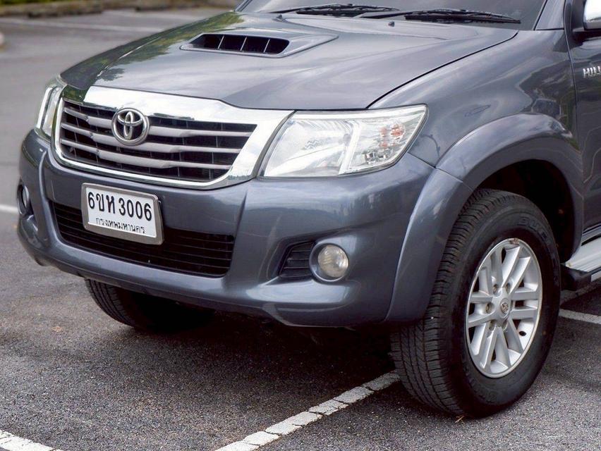 รหัสรถ QT3006 Toyota Vigo 2.5 E Prerunner Double Cab เกียร์ Auto VN Turbo สีเทา ปี2013 3