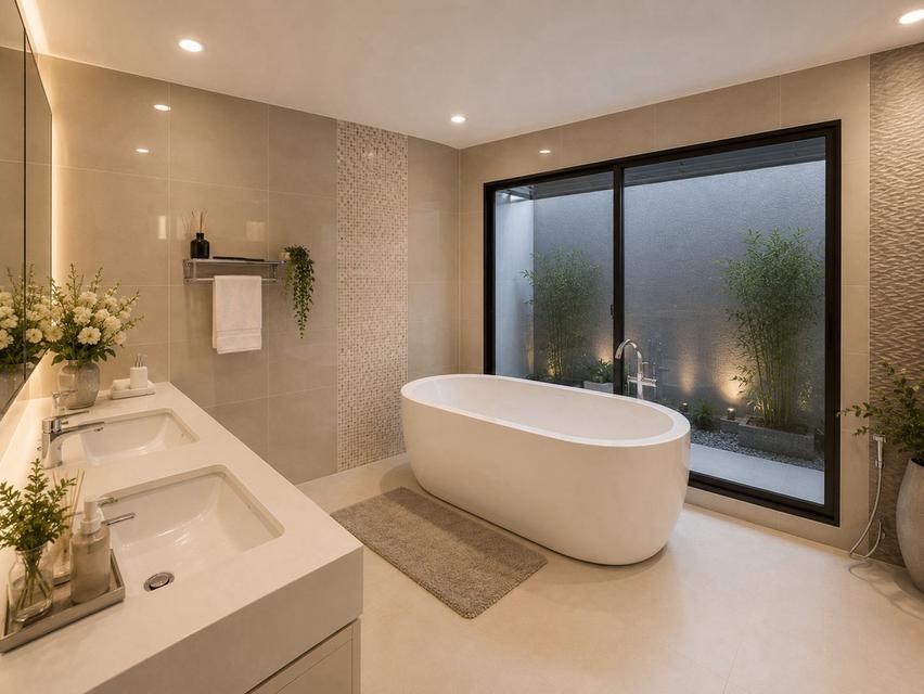 ให้เช่าบ้านเดี่ยว 3 ชั้น หลังมุม ติด Club House โครงการ The Plant Elite พัฒนาการ 38 (N.2244) 9