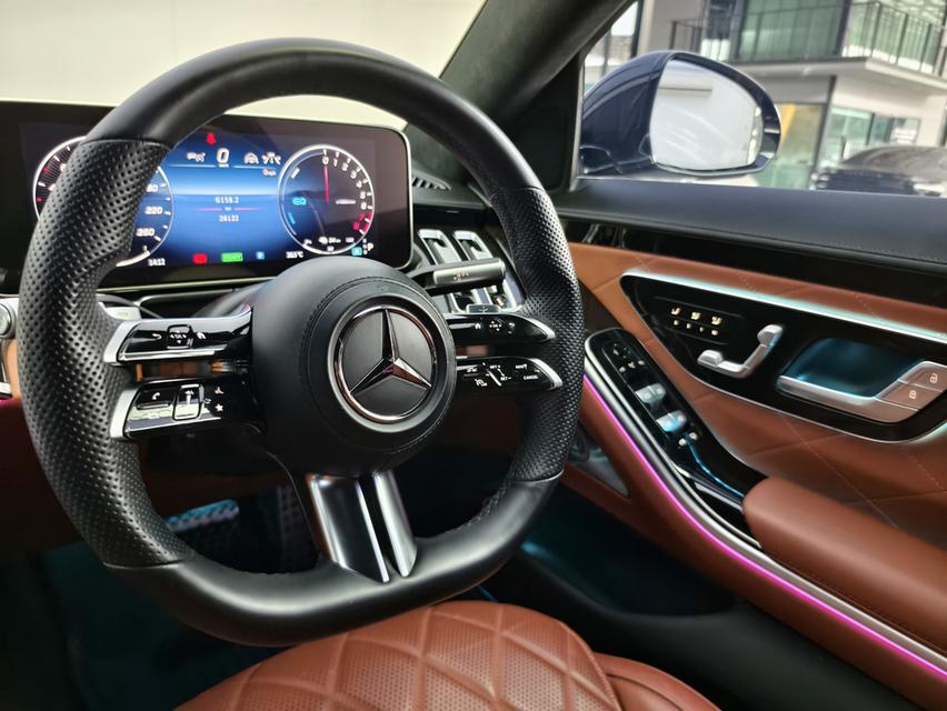 รถเข้าใหม่! Mercedes-Benz S580e AMG Premium ปี 2022 สีดำ  12