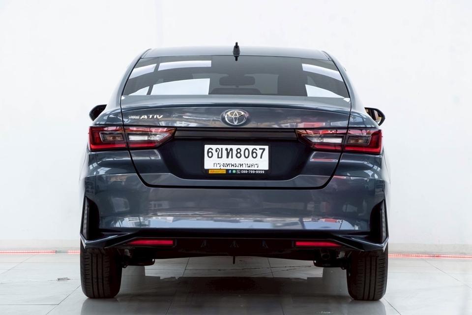 รหัสรถ 2A907 TOYOTA YARIS ATIV 1.2 PREMIUM LUXURY 2023