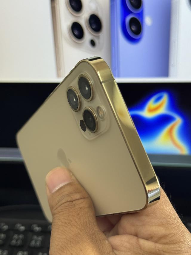 iPhone 12 Pro 128GB สีทอง • เครื่องแท้ มือสอง สภาพสวยมาก • เปลี่ยนแบตแล้ว 🔋 100%