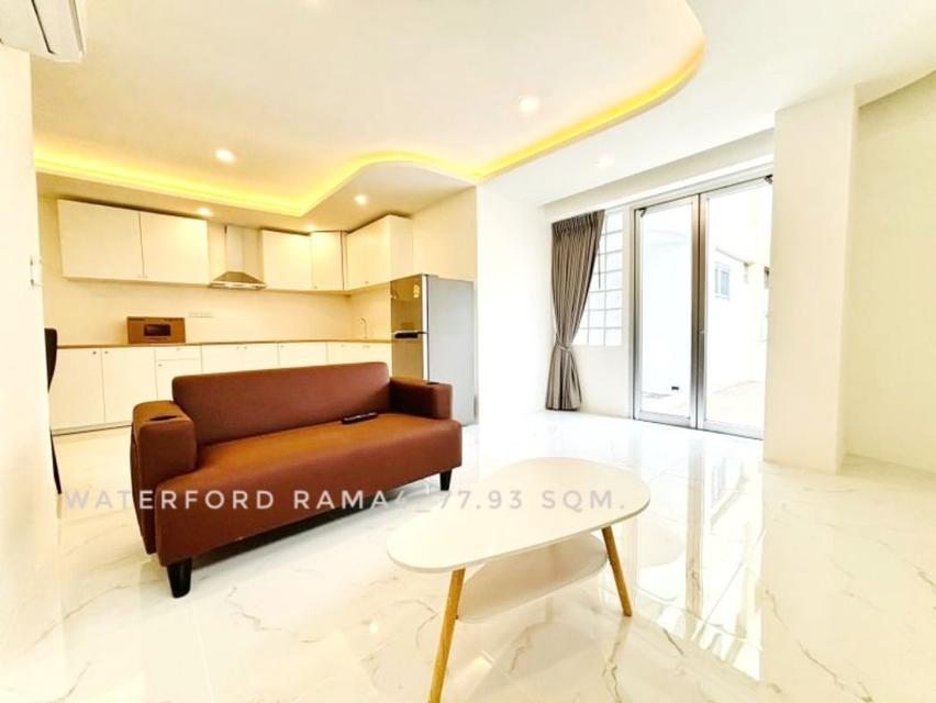 ให้เช่า คอนโด newly renovated 2 bedrooms big unit เดอะ วอเตอร์ฟอร์ด พระราม4 คอนโดมิเนียม 77.93 ตรม. near BTS in Rama4 an