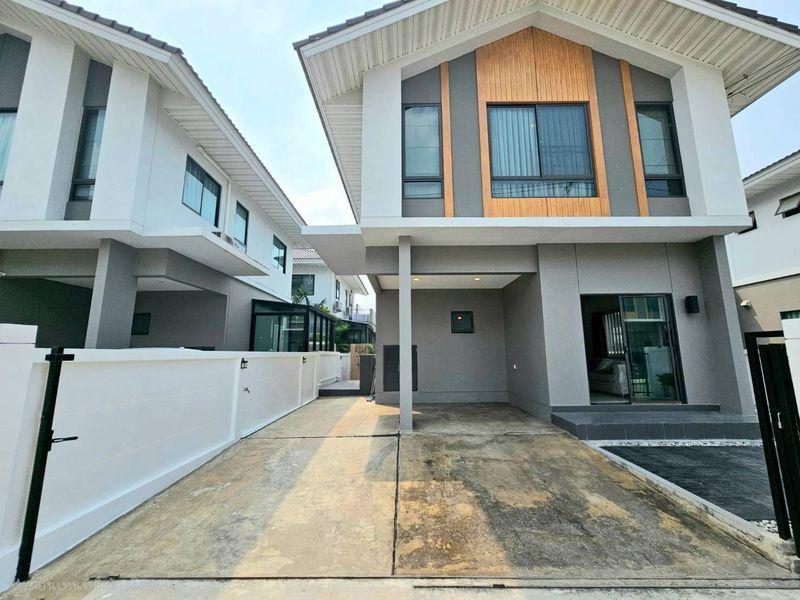 หมู่บ้านเพอร์เฟคพาร์ค ราชพฤกษ์-346 ปทุมธานีบ้านแฝด 2 ชั้น  สไตล์บ้านเดี่ยว ทำเลดี โครงการใหม่  พร้อมของแถมหลายรายการ 3