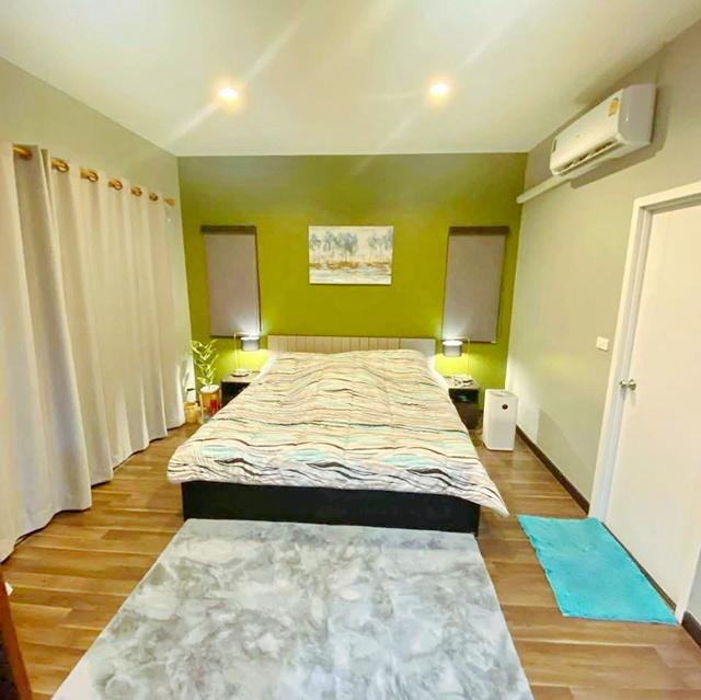 BTSศรีนครินทร์ 2.2 กม.จัดเต็มเฟอร์ฯทั้งหลัง สุขุมวิท แพรกษา กาญจนา ให้เช่าทาวน์เฮ้าส์ 2 ชั้น 28ตร.วา. 224ตร.ม. 3 นอน 2 น 2