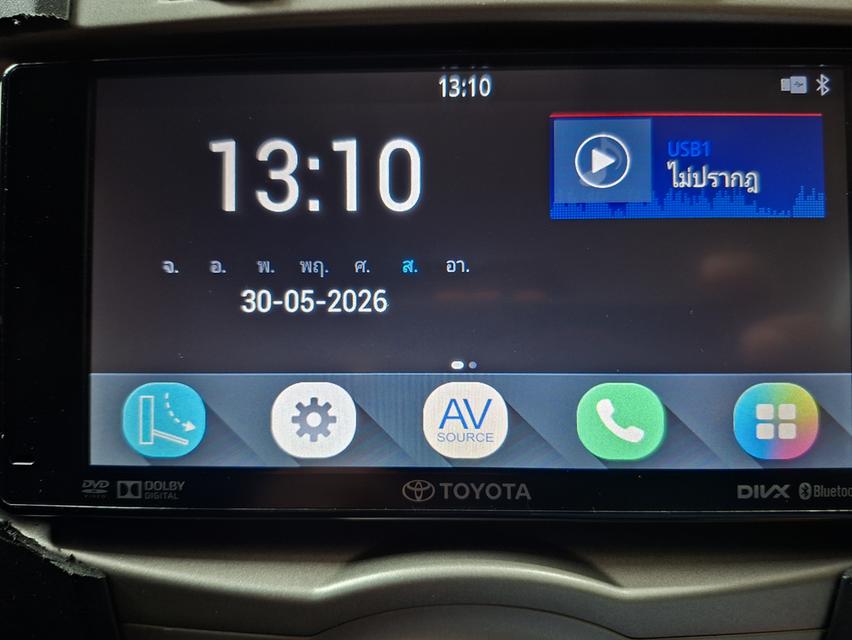 วิทยุรถยนต์ Toyota 2018