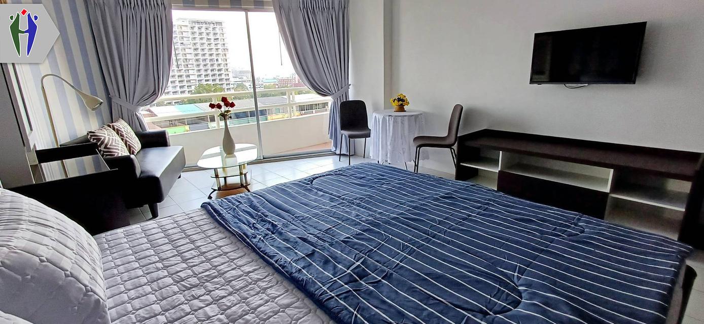 ให้เช่าวิวทะเล1 คอนโด 30 ตารางเมตร พัทยา มีรถประจำทางผ่าน 4