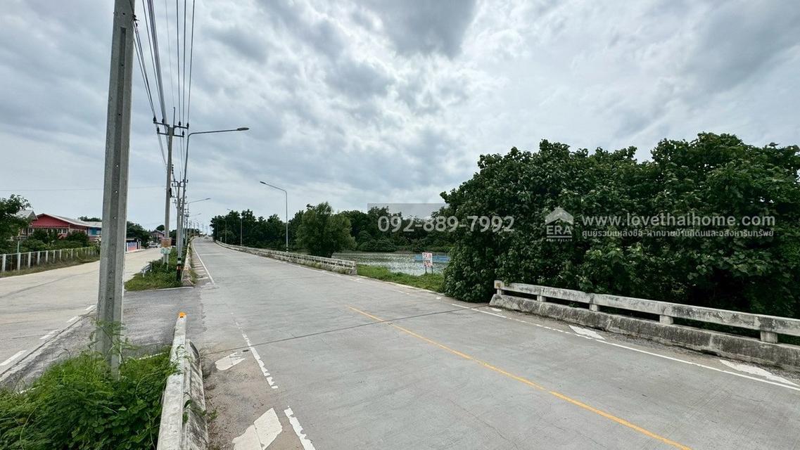 ขายที่ดิน ถนนเลียบคลองสรรพสามิต พระสมุทรเจดีย์ พื้นที่ 45-3-24 ไร่ เชิงสะพานข้ามคลองขุด-หลังขุน ราคาถูก 6