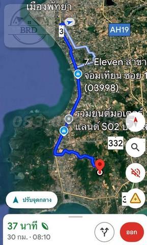 ขายที่ดินทำเลทอง วิวเขา พูลตาหลวง สัตหีบ เนื้อที่ 4-0-32 ไร่ ขายไร่ละ 3.8 ล้านบาท สัตหีบ ชลบุรี 11