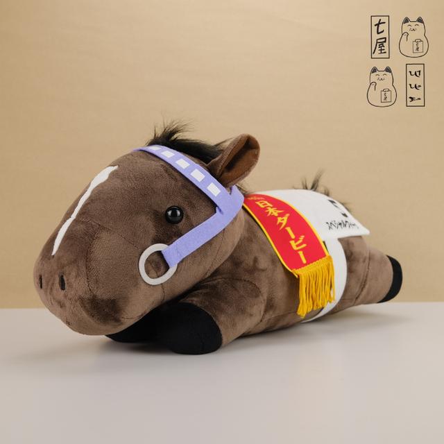 ตุ๊กตา ต้าวอ้วน สเปจัง 。สเปเชียล วีค・ม้าแข่ง 🐎 Special Week・Nesoberi Mega Jumbo 36 cm ✅ Horoughbred รูปที่ 3