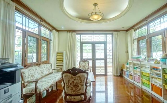 บ้านหรูวัสดุพรีเมียม ให้เช่าบ้านเดี่ยว 2ชั้นหลังใหญ่ เต็มพื้นที่ 580ตร.ม 145ตร.วา เดอะเซอร์เคิล ราชพฤกษ์ 2.1กม ราชพฤกษ์ 2