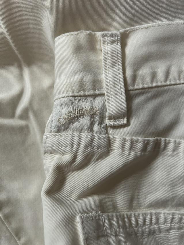 🔥 [Rare 90s Streetwear] กางเกงยีนส์วินเทจ Chevignon Lot 960 สีออฟไวท์ (Off-White) ทรงกระบอกใหญ่✨ รูปที่ 9