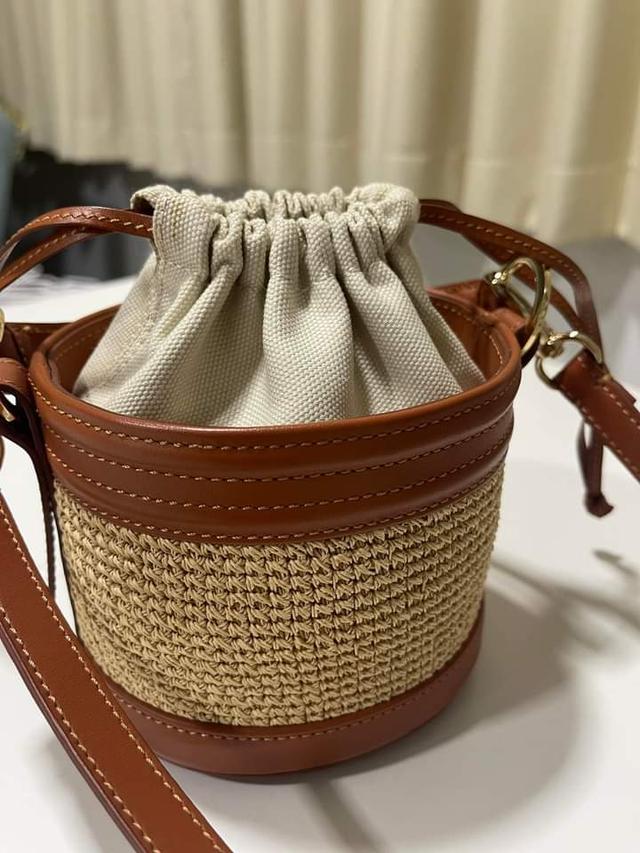 กระเป๋า CHATO STUDIO LK096 Milan Straw Bucket Bag 3