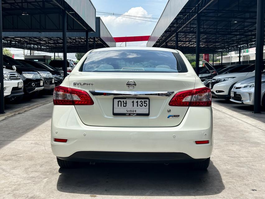 ขายรถ nissan Sylphy 1.6E CNG Sedan ปี 2015 สีขาว เกียร์ออโต้ รูปที่ 6