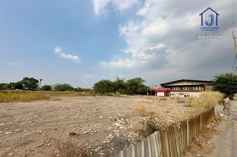 ขายที่ดินถมแล้ว 12 ไร่ 17 ตารางวา หน้ากว้าง 106 เมตร ถนนสะพานนนทบุรี-บางบัวทอง ใกล้นิคม-ทางด่วนโทลล์เวย์ 9