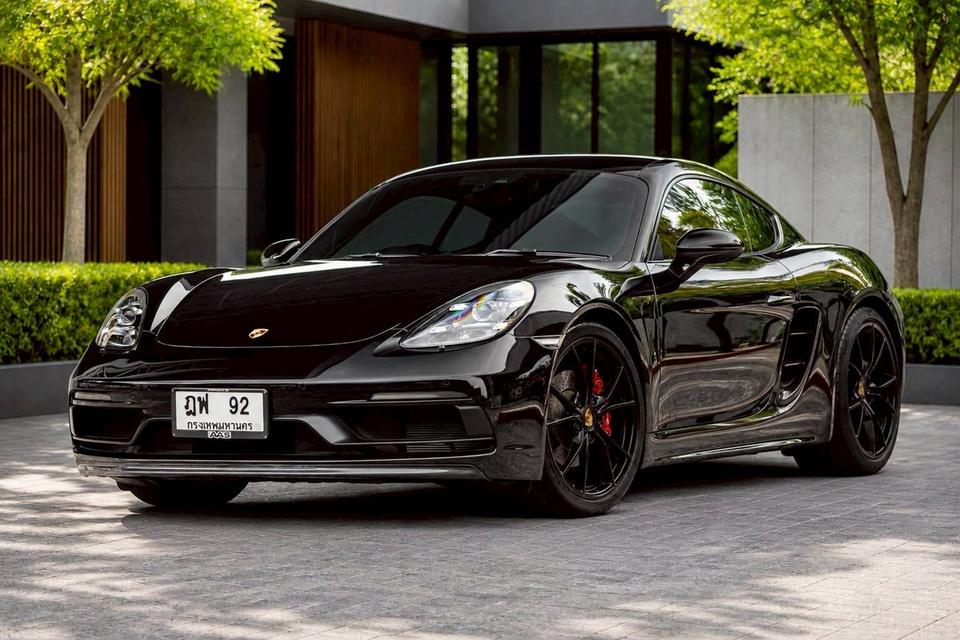 รหัสรถ PR92 Porsche Cayman 718 Gts รถออกศูนย์ Porsche Thailand (AAS) ปี 2020