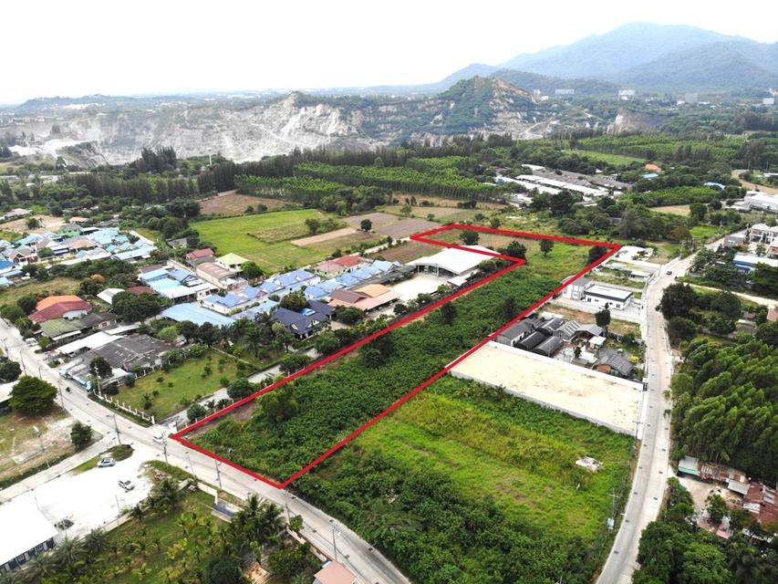 ขาย ที่ดิน ซอยไหหลำ ห้วยกะปิ เมืองชลบุรี 7 ไร่ 3 งาน 90.5 ตร.วา ใกล้ถ.ข้าวหลาม ตลาดหนองมน เข้าออกได้หลายทาง เหมาะทำพูลวิ 1