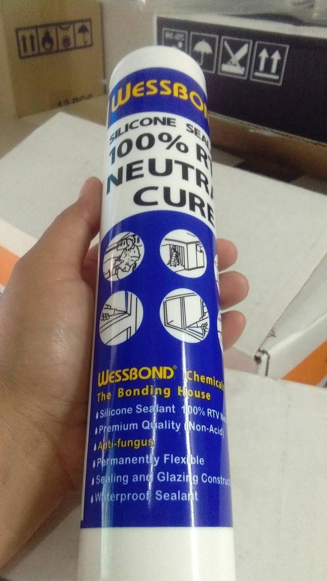 Wessbond Neutral ซิลิโคนกันเชื้อรา ซิลิโคนยาแนวใช้กับพื้นที่ที่มีความชื้น 