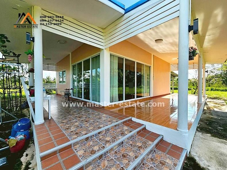 บ้านสวนนครนายก บ้านเดี่ยวชั้นเดียวน่ารัก + เนื้อที่ดิน 1 ไร่ 93 ตร.ว. พร้อมระเบียงชมวิว มุมพักผ่อน 4